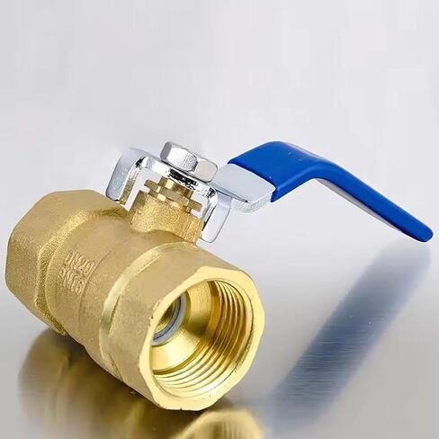 DN15 Ball Valve Lever Handle with 1 M8 nut Water Valve Handle Used for Replacing Ball valves at Outdoor faucets. 8x6mm Claw Inner Length 9.5mm (Blue) 1pcs in Saudi Arabia