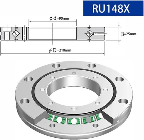 RU148X Cross Roller Bearing in Kuwait