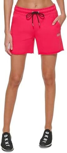 DKNY Sport Womens Metallic Logo Shorts X-Large in Saudi Arabia