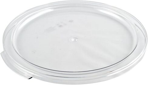 Cambro RFSCWC12135 Polycarbonate Camwear Cover for 12, 18 and 22-Quart Round Storage Container, Clear in Saudi Arabia