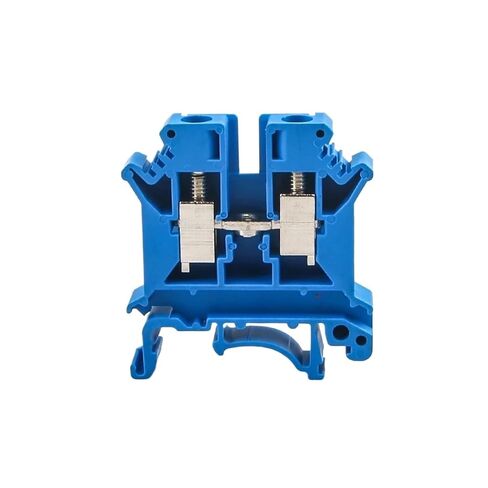 10pcs UK-6N DIN Rail Terminal Block Connector Screw Connection Terminal Block UK6N Wire(Gray) in Saudi Arabia