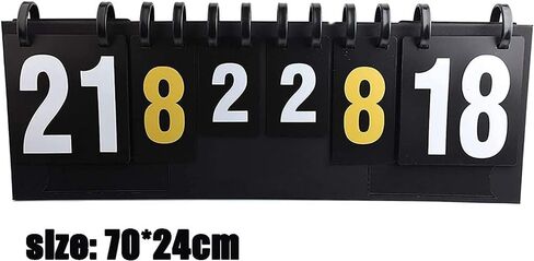 Ball Game Scoreboard Home Scoreboard 6 Scoreboard Football Tennis Basketball Scorer Indoor Outdoor Sports Scoreboard in Kuwait