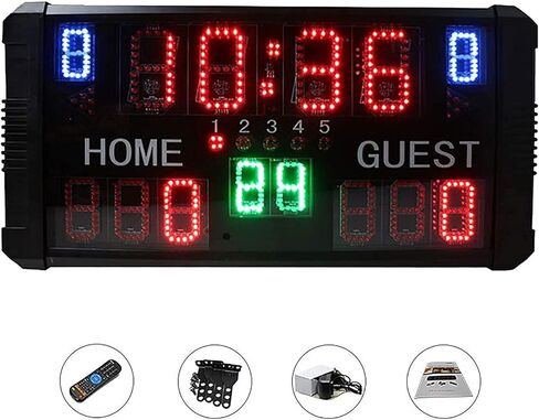 لوحة النتائج 14 لوحة النتائج لكرة السلة لوحة النتائج التحكم عن بعد 14/24 ثانية للعد التنازلي لوحة النتائج العملية in Kuwait