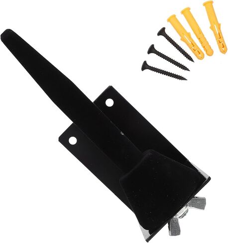 VICASKY Wall-mounted Clarinet and Flute Rack Black Wall Bracket Holder for Wind Instrument Display and Storage in Music Shops in Saudi Arabia