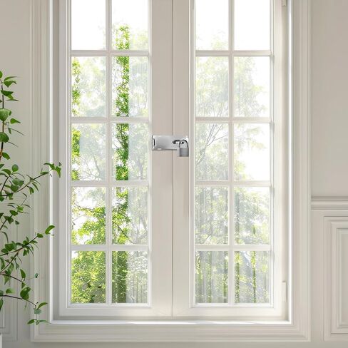 10 قطع من مزلاج القفل، مشبك قفل من الفولاذ المقاوم للصدأ، مشبك أمان شديد التحمل مع براغي تثبيت، قفل باب بمشبك للأبواب والخزائن in Kuwait