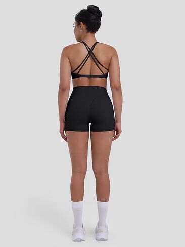 Sunzel Booty Contouring Biker Shorts for Women – High Waist Tummy Control Soft Squat Proof Thong Seams Workout Gym Spandex in Saudi Arabia
