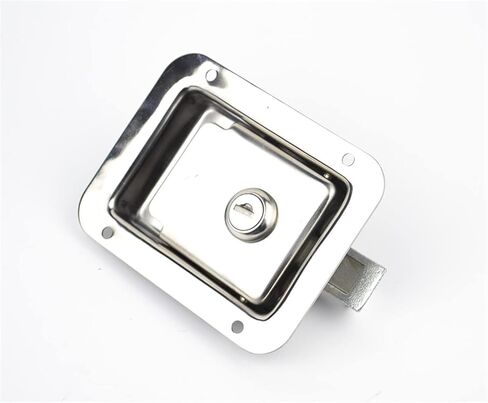 Stainless Steel MS858 Pull Type Panel Cabinet Lock Van Car RV Mechanical Door Locks Industrial Cabinet Lock 1Pcs (Color : Ms983) in Saudi Arabia
