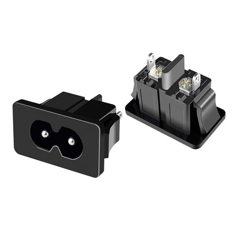 Voltage stabilized Power Socket 8 Tail Socket AC/DC Socket Charger Socket Two-Hole Socket Full Copper in Saudi Arabia