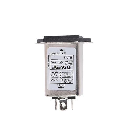 مقبس مرشح الطاقة 220 فولت مع مرشح التأمين CW2B-1A/3A/6A/10A-T (001) (002) تأمين مزدوج (CW2B -3A -T 001 تأمين فردي) in Saudi Arabia