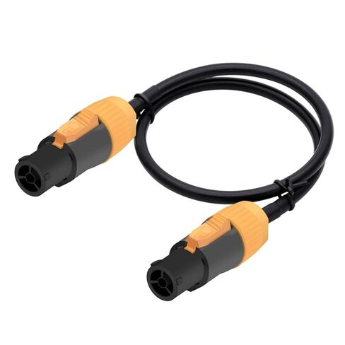 1Pcs 3pins High-End Connector 1.5M,Orange NAC3FX-W NAC3MX-W PA66 Material Grade, Input&Output Available(Output to Output,1.5M) in Saudi Arabia