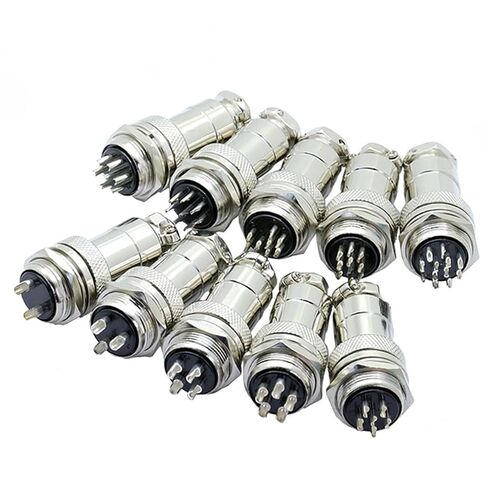 10 مجموعات GX20 موصل الطيران الذكور والإناث 2/3/4/5/6/7/8/9/10/12/14 دبوس قطر 20 مللي متر مقبس التوصيل الطيران موصل دائري (7 دبوس) in Kuwait