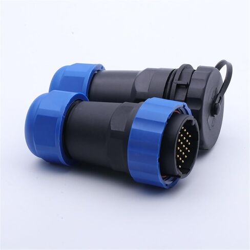 10Sets SP/SD28 Docking Aviation Plug Socket Male + Female 1/2/3/4/5/6/7/9/12/14 Pins SP28 28mm Aviation Connector(SD28-7P) in Saudi Arabia