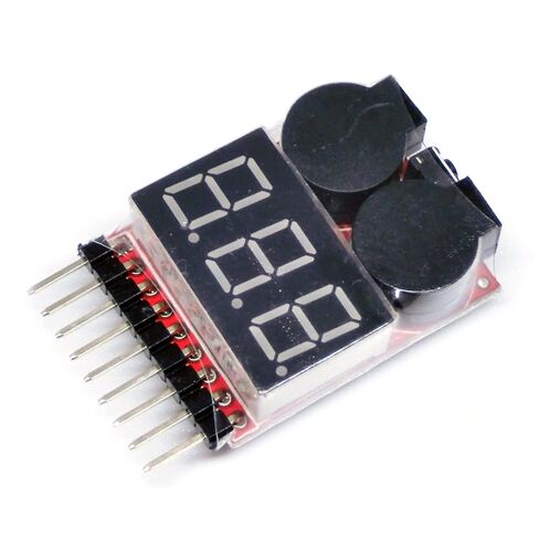 الجهد المنخفض الجرس مؤشر الجهد تستر 3.7 فولت 7.4 فولت 11.1 فولت 1 قطعة in Kuwait