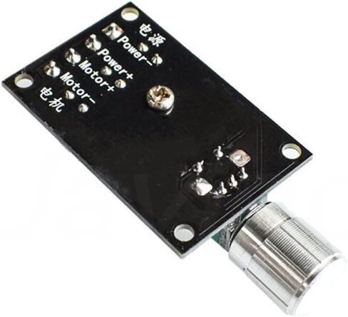 تيار مستمر 6 فولت 12 فولت 24 فولت 28VDC 3A 80 واط PWM وحدة تحكم سرعة المحرك منظم قابل للتعديل التحكم في السرعة المتغيرة مع مفتاح الجهد 1 قطعة in Kuwait