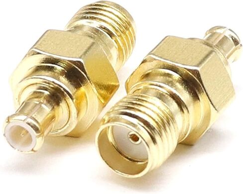 RF MCX-J/SMA-K موصل محوري 50 أوم ، عالية التردد MCX ذكر إلى SMA أنثى راسم الذبذبات محول 1 قطعة in Kuwait