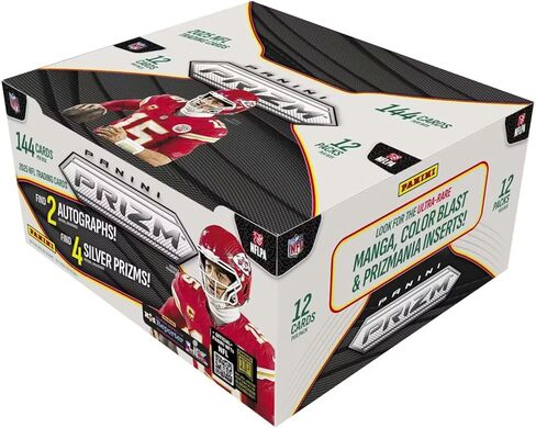 2025 Panini Prizm Football Hobby Trading Card Box (2 Autographs Per Box) in Saudi Arabia