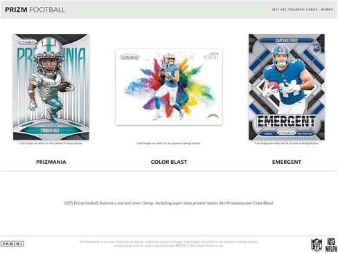 2025 Panini Prizm Football Hobby Trading Card Box (2 Autographs Per Box) in Saudi Arabia