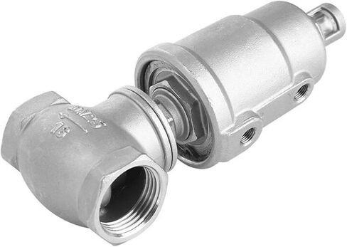 1/2" 3/4" 1" 1-1/4" 1-1/2" 2 بوصة 304 من الفولاذ المقاوم للصدأ على شكل حرف T صمام كروي هوائي PTFE مانع للتسرب (1"، نوع التمثيل المفرد_A) in Kuwait