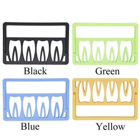 4 PCS 8 Holes Dental Root Canal Therapy Files Holder Autoclavable Endodontic Drills Stand Dispenser Organizer in Saudi Arabia