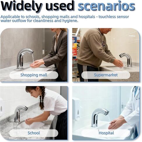 طقم استبدال مستشعر الصنبور متوافق مع الحنفيات الإلكترونية من سلسلة Sloan SFP-41-A SF، موصل 6 دبابيس، يناسب SF2100/2150/2200/2250/2300/2350/2400/2451 وأكثر من ذلك، جزء إصلاح بالأشعة تحت الحمراء in Kuwait