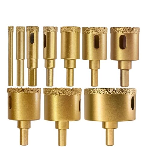 1 قطعة 6-200 مللي متر فراغ جاف صنع من النحاس الماس الحفر الأساسية بت سيراميك هول المنشار الجرانيت الرخام لقمة ثقب (الحجم: 170 مللي متر) in Kuwait