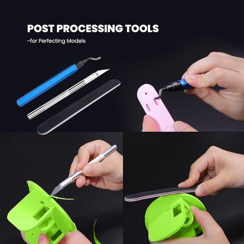 مجموعة أدوات الطابعة ثلاثية الأبعاد الأساسية | مجموعة طباعة ثلاثية الأبعاد مع منظف الفوهة، وأنبوب PTFE 3M، وكماشة وأدوات إزالة الأزيز، وما إلى ذلك ملحقات الطابعة ثلاثية الأبعاد للتجميع والإزالة والتنظيف والتشطيب in Kuwait