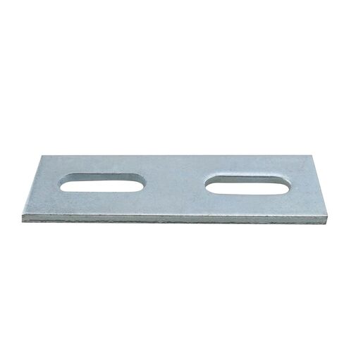 4PCS Double Hole Stainless Steel Flat Code Silver Straight Plate Stone Hangers Dock Cleat Square Washer U-Bolt Mount Plate Furniture Connectors in Saudi Arabia