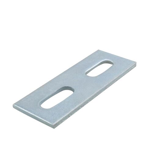 4PCS Double Hole Stainless Steel Flat Code Silver Straight Plate Stone Hangers Dock Cleat Square Washer U-Bolt Mount Plate Furniture Connectors in Saudi Arabia