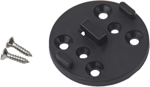 Rollerhouses Adapter Plate (2-Pack), White - Mounting Plates for Electric Blind Motor,Compatible with Rollease Skyline & R-Series Brackets in Kuwait