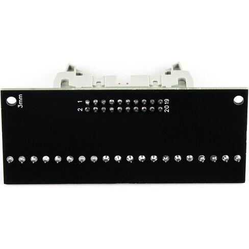 2pcs IDC Terminal Breakout Board 20 Pins 2x10 2.54mm IDC to Terminal 3.81mm Expansion Connector in Saudi Arabia