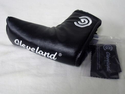 Cleveland Classic Collection Putter Headcover (Black) Golf Club Cover & Rag in Saudi Arabia
