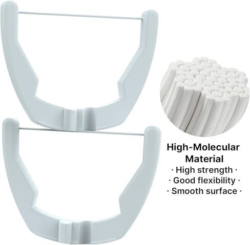 رؤوس إعادة ملء خيط تنظيف الأسنان، متوافقة مع خيط تنظيف الأسنان ألترا كلين من ليسترين، خيط تنظيف قوي للغاية لتنظيف مريح، بدون نكهة، 120 قطعة in Kuwait