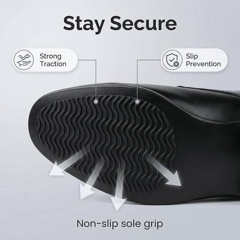 Non Slip Shoe Pads for Heels, Anti Slip Grips for Bottom of Shoes, Self Adhesive Heel Pads for High Heels Boots, Shoe Grips for Heels, Sole Protector for Women (Clear & Black) in Saudi Arabia