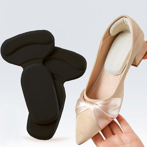 Reusable Soft Sponge Heel Pads for Loose Shoes High Heels Boots Blister Protection and Comfort Inserts in Saudi Arabia