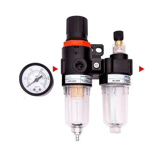 AFC2000 G1/4 air Compressor Oil and Water Separator air Filter is Used to Reduce The Pressure Valve AFR2000 + AL2000 in Saudi Arabia
