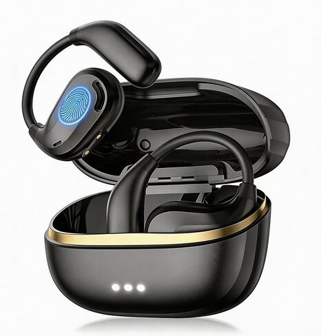 NE18 AI Translation Earbuds Real Time, 135 Language Translator Earbuds, 3-in-1 Buletooth 6.0 Wireless Translating Device with 4 Mode, Translate Ear Buds for Travel Business Learning (Black) in Kuwait