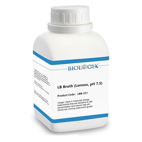 LB Agar Medium, Luria Low Salt, Powder, Laboratory Grade with Tryptone, Yeast Paste & Sodium Chloride, LB Agar Media for Laboratory Bacterial Culture, 250 g/Bottle in Kuwait