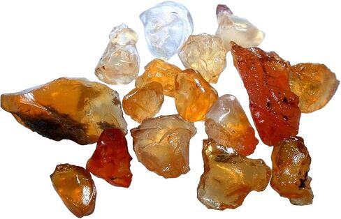 14.2 Grams 71 Carats 16 Assorted Color Mexican Opal Facet Gem Rough EBS1532OTH in Saudi Arabia