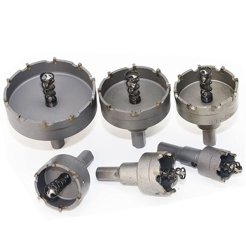 6 قطعة كربيد TCT مجموعة لقمة مثقاب سبائك الفولاذ المقاوم للصدأ هول المنشار أداة 22 مللي متر/30 مللي متر/35 مللي متر/45 مللي متر/50 مللي متر/65 مللي متر in Kuwait