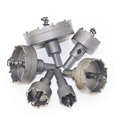 6 قطعة كربيد TCT مجموعة لقمة مثقاب سبائك الفولاذ المقاوم للصدأ هول المنشار أداة 22 مللي متر/30 مللي متر/35 مللي متر/45 مللي متر/50 مللي متر/65 مللي متر in Kuwait