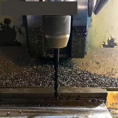 1.0mm-16mm HSS M2 Black Long Twist Drill Bits for Metalworking Alloy Steel Cast Iron 1Pcs (Size : 1x100mm 10pc) in Saudi Arabia