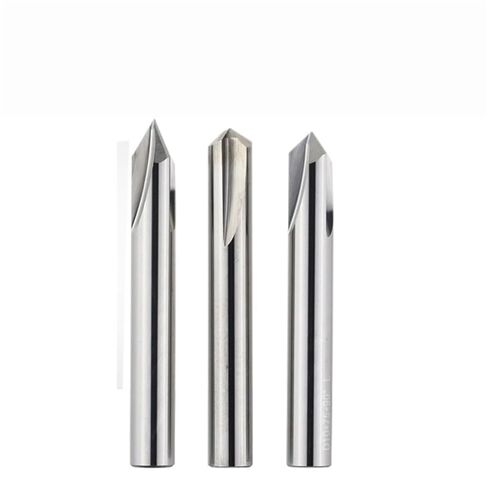 لقمة مثقاب من كربيد التنجستين الصلب لطحن الشطب للألومنيوم والنحاس 60 90 120 درجة 1 قطعة (الحجم: 8 مم (60 درجة)) in Kuwait