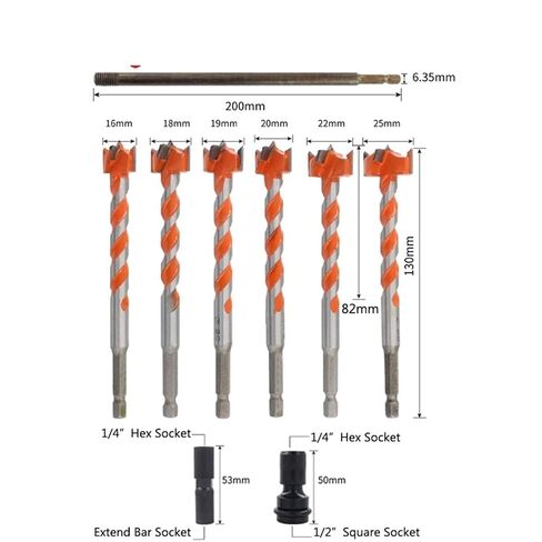 9 قطعة 16-25 مللي متر النجارة مجموعة لقمة مثقاب هول المنشار فتاحة كربيد تلميح أداة 16 مللي متر/18 مللي متر/19 مللي متر/20 مللي متر/22 مللي متر/25 مللي متر in Kuwait