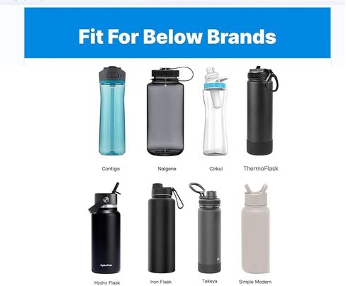 عبوتان من الأغطية البديلة لزجاجة مياه Rtic سعة 32 أونصة، أغطية بديلة علوية مقاومة للتسرب والغبار سعة 32 أونصة متوافقة مع Rtic in Kuwait