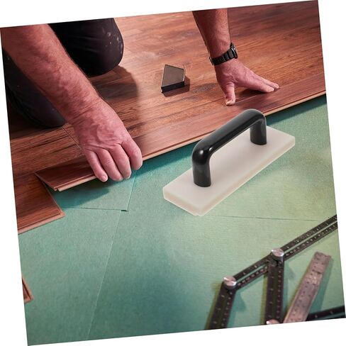 TEHAUX Handheld Nylon Tapping Block for Wood Floor Installation Heavy Duty Flooring Tool Handle for Vinyl Plank and Wood Panels Essential Home Accessory for DIY Flooring Projects in Saudi Arabia