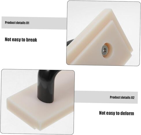 Lurrose Nylon Floor Tapping Block with Handle Installation Tool for Indoor Flooring Versatile for Composite Hardwood Vinyl Plank Protects Edges During Setup in Saudi Arabia