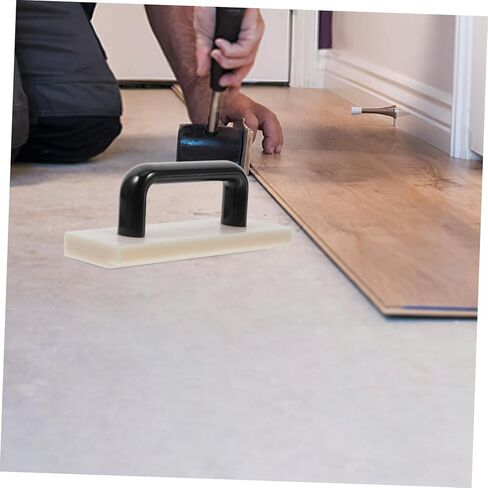 Lurrose Nylon Floor Tapping Block with Handle Installation Tool for Indoor Flooring Versatile for Composite Hardwood Vinyl Plank Protects Edges During Setup in Saudi Arabia