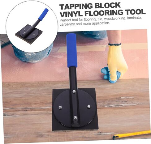 SHINEOFI Weighted Flooring Tapping Block Tool Durable Flooring Installation Tool for Vinyl Plank Tile Laminate for Woodworking Carpentry in Saudi Arabia