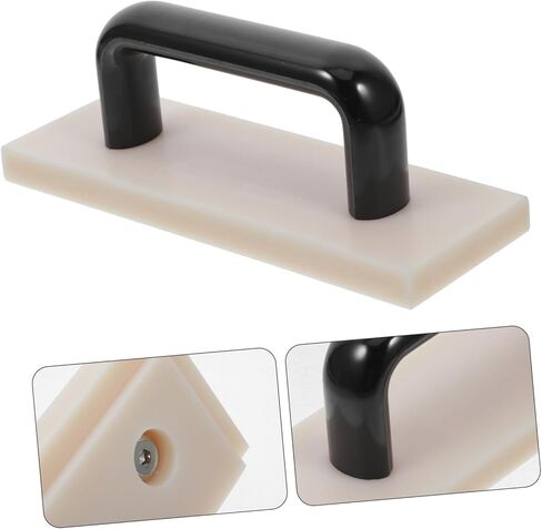 TEHAUX Indoor Floor Tapping Block Tool Nylon Installation Block with Handle for Composite Hardwood and Vinyl Flooring Simplifies Floor Installation Process Protects Flooring in Saudi Arabia