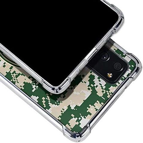 Skinit Clear Phone Case Compatible with Galaxy S20 FE - Officially Licensed NBA Milwaukee Bucks Camo Digi Design in Saudi Arabia